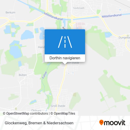 Glockenweg Karte