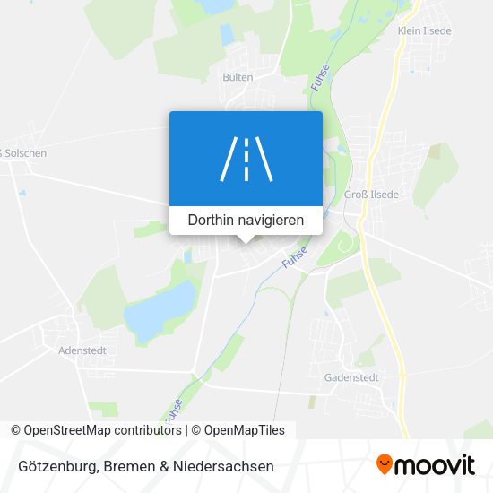 Götzenburg Karte