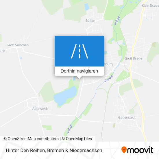 Hinter Den Reihen Karte