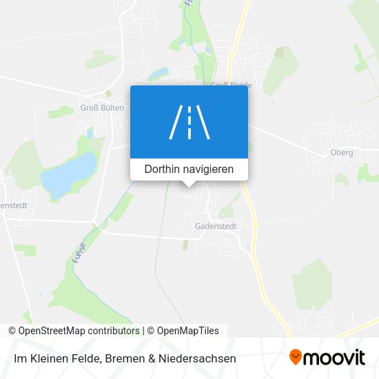 Im Kleinen Felde Karte