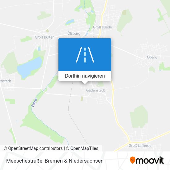 Meeschestraße Karte