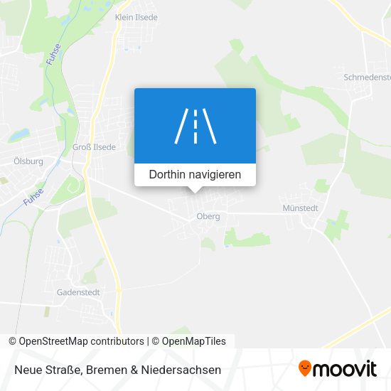 Neue Straße Karte