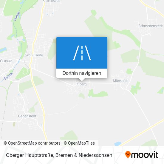 Oberger Hauptstraße Karte
