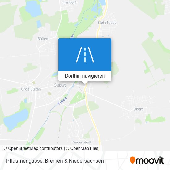Pflaumengasse Karte