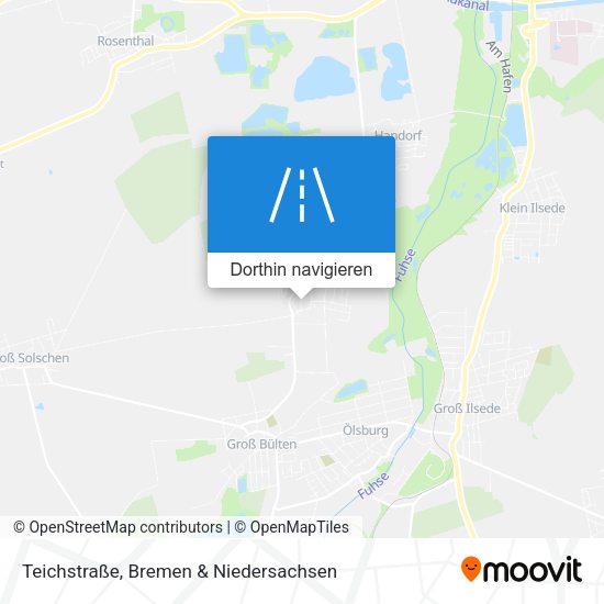 Teichstraße Karte