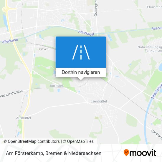Am Försterkamp Karte