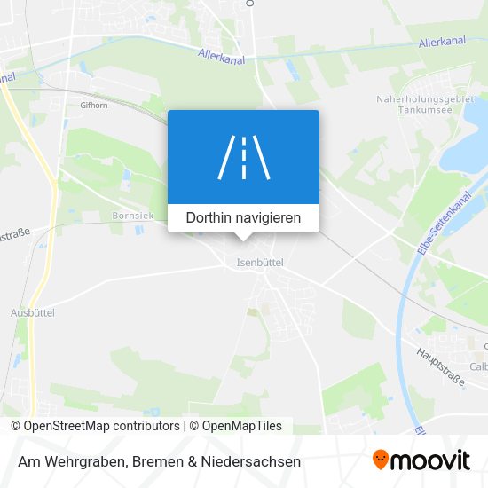 Am Wehrgraben Karte