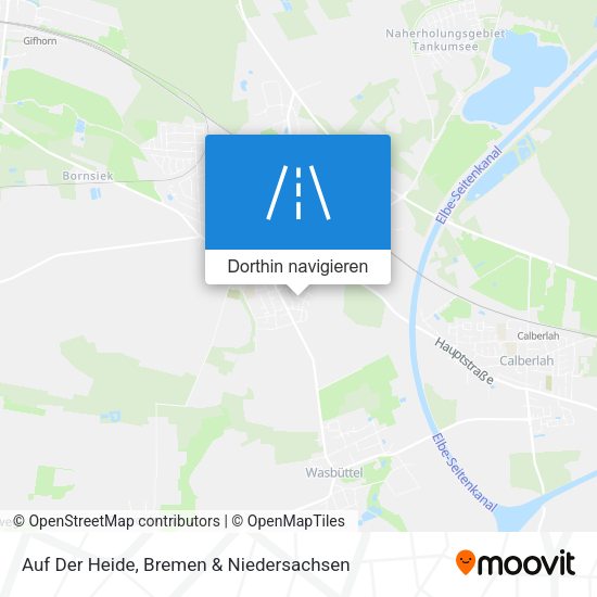 Auf Der Heide Karte