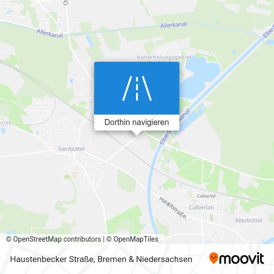 Haustenbecker Straße Karte