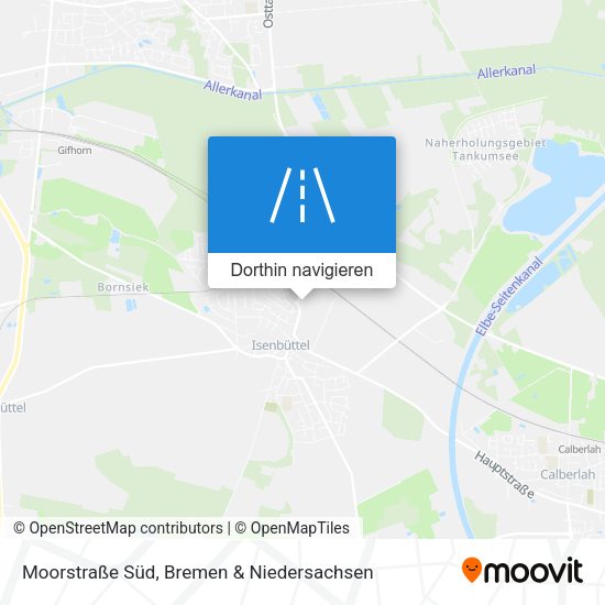 Moorstraße Süd Karte