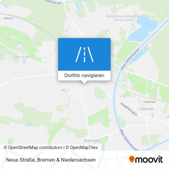 Neue Straße Karte
