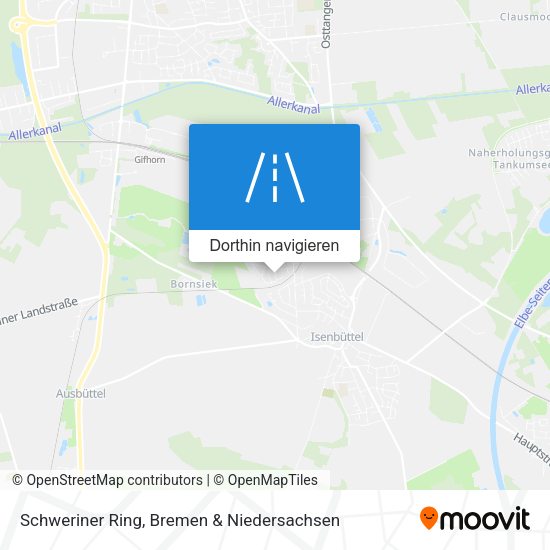 Schweriner Ring Karte