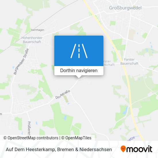 Auf Dem Heesterkamp Karte