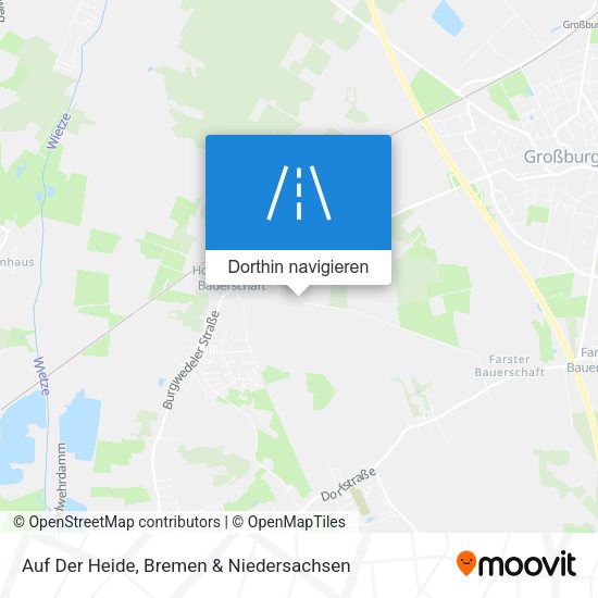 Auf Der Heide Karte
