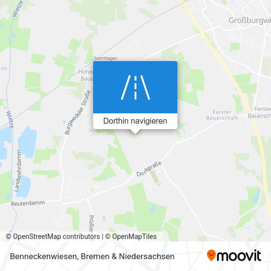 Benneckenwiesen Karte
