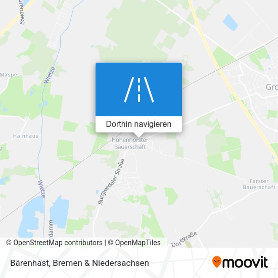 Bärenhast Karte