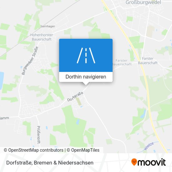 Dorfstraße Karte