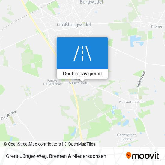 Greta-Jünger-Weg Karte