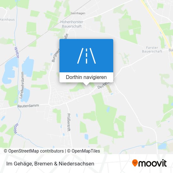 Im Gehäge Karte