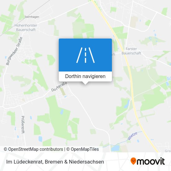 Im Lüdeckenrat Karte