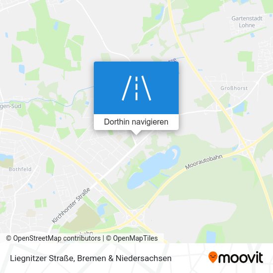 Liegnitzer Straße Karte