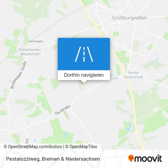 Pestalozziweg Karte