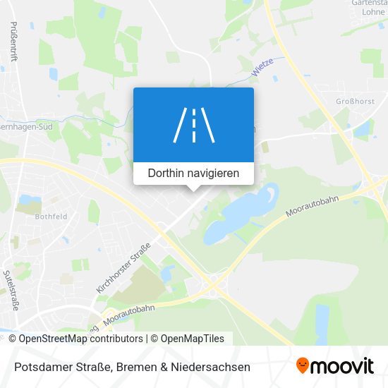 Potsdamer Straße Karte