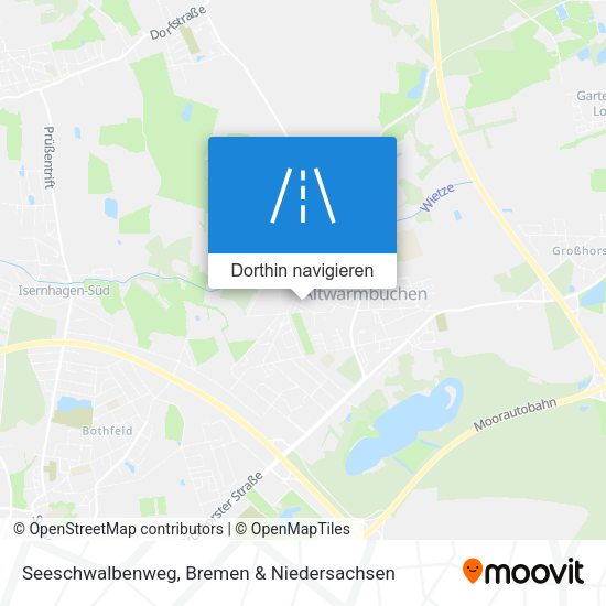 Seeschwalbenweg Karte
