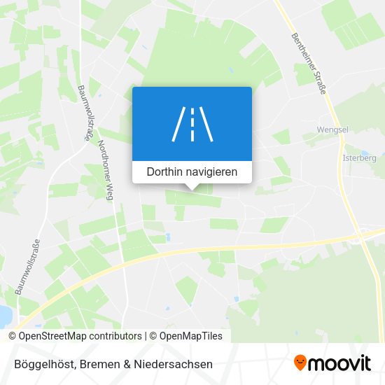 Böggelhöst Karte