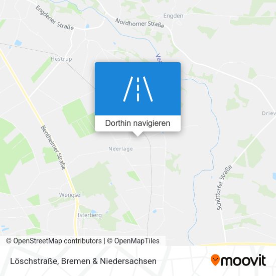Löschstraße Karte
