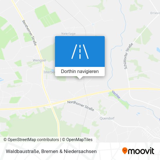 Waldbaustraße Karte