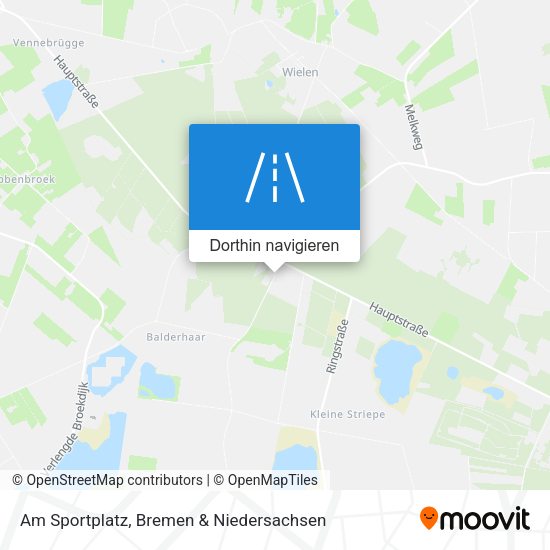 Am Sportplatz Karte