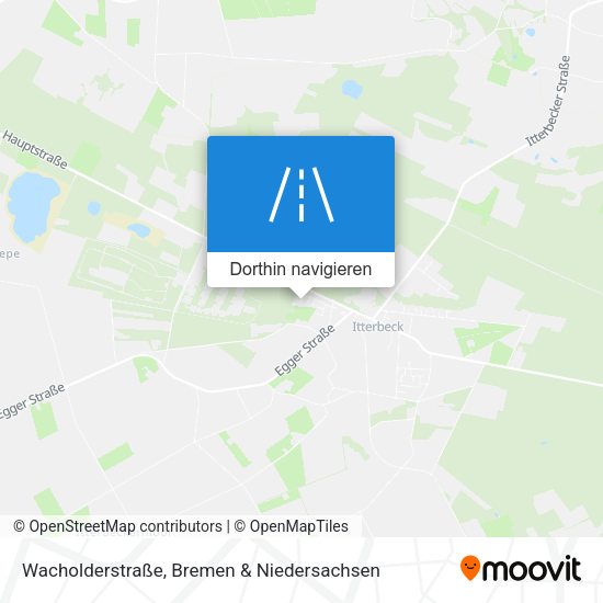 Wacholderstraße Karte