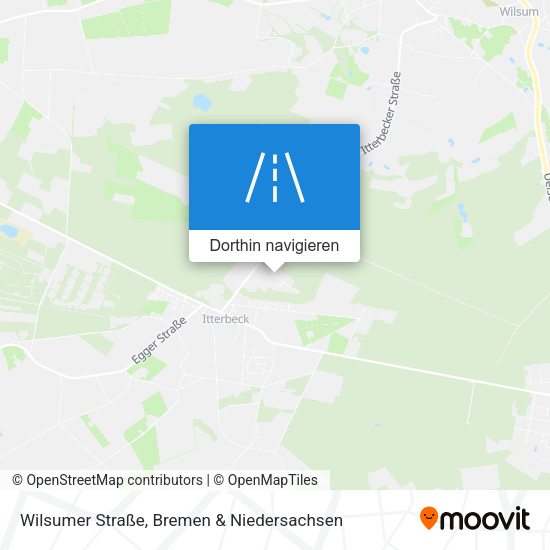 Wilsumer Straße Karte