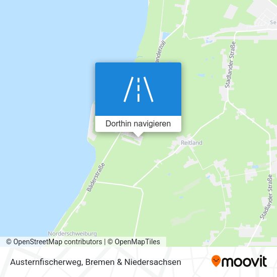 Austernfischerweg Karte