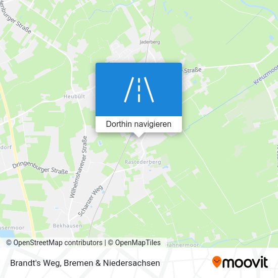 Brandt's Weg Karte