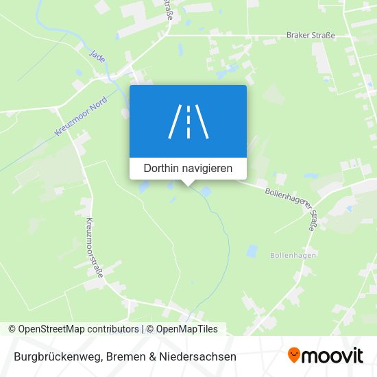Burgbrückenweg Karte