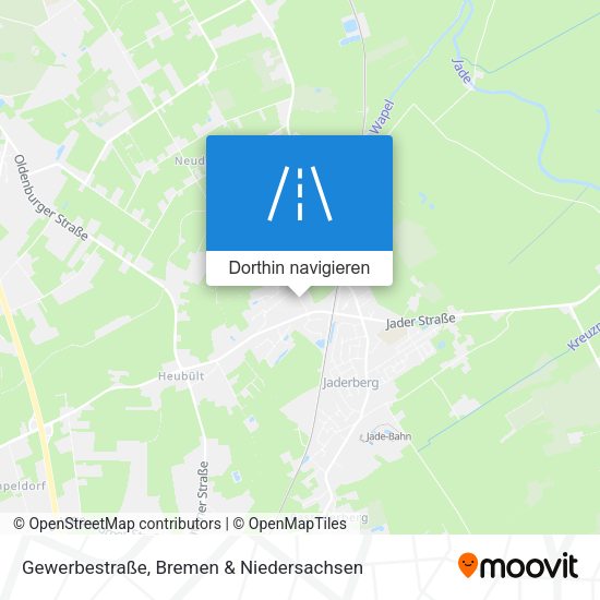 Gewerbestraße Karte