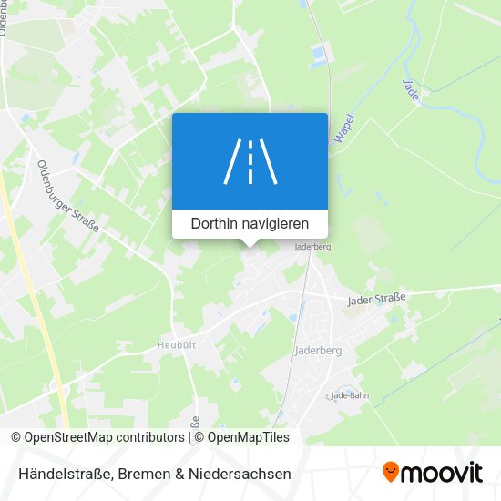 Händelstraße Karte