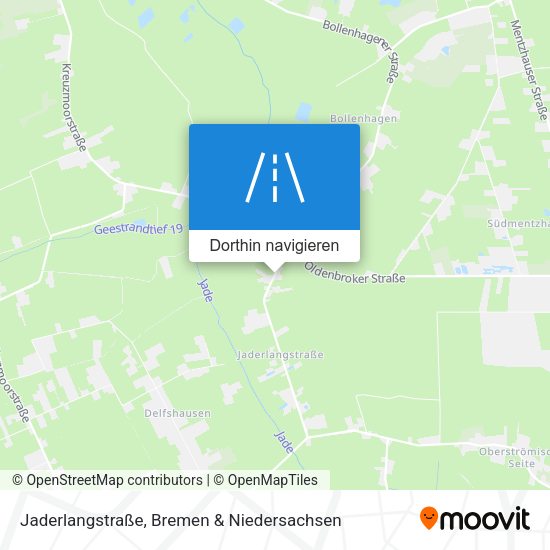 Jaderlangstraße Karte