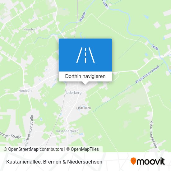 Kastanienallee Karte