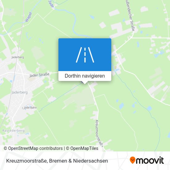 Kreuzmoorstraße Karte