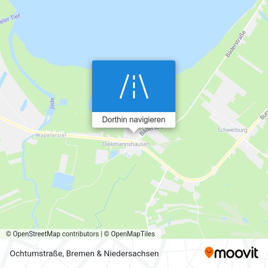 Ochtumstraße Karte