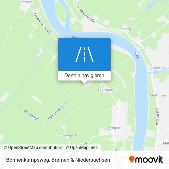 Bohnenkampsweg Karte