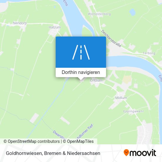 Goldhornwiesen Karte