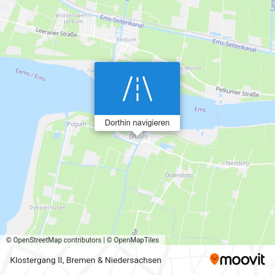 Klostergang II Karte