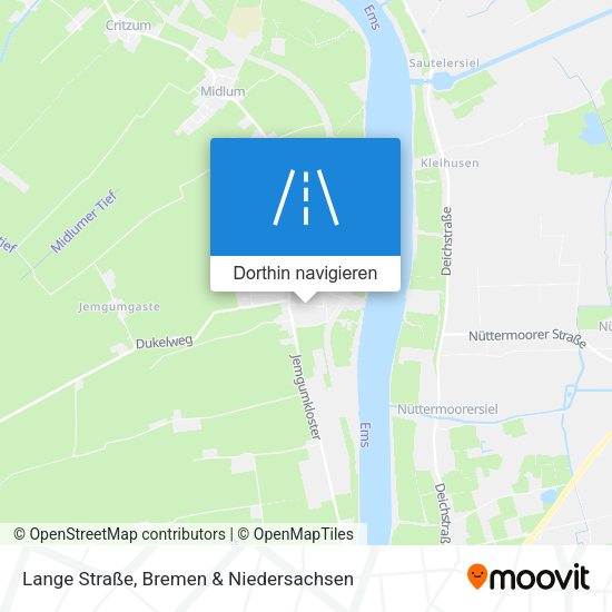 Lange Straße Karte