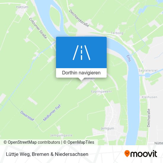 Lüttje Weg Karte