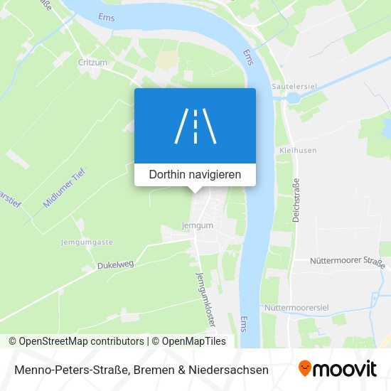 Menno-Peters-Straße Karte