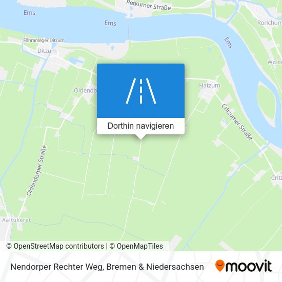 Nendorper Rechter Weg Karte
